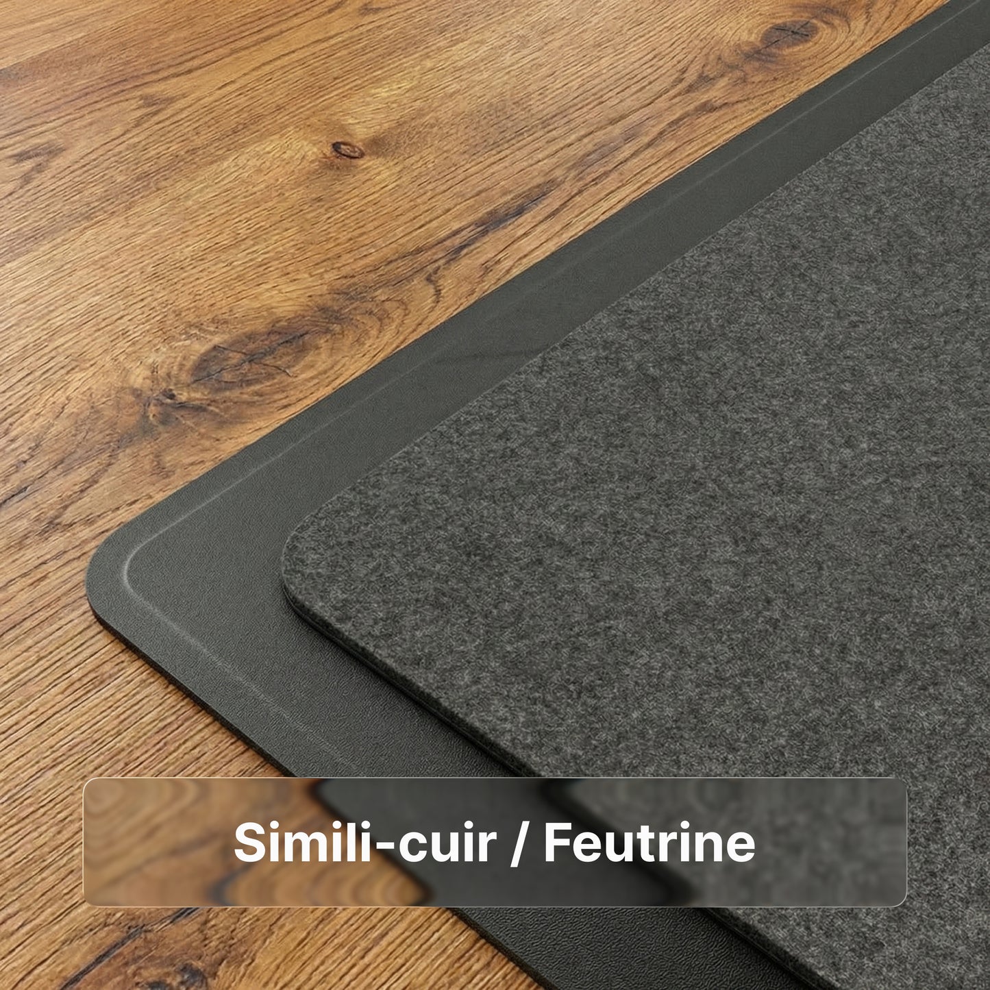 Tapis de bureau avec recharge intégrée - Sirius